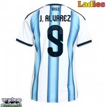 Argentina Julian Alvarez #9 Replica Home Shirt Ladies World Cup 2026 Short Sleeve